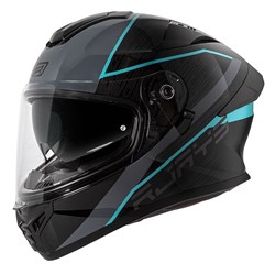 RJAYS APEX IV HELM RAKER BLK/GRY/AQUA (MD)