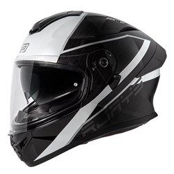 RJAYS APEX IV HELM RAKER BLK/WHT (SM)