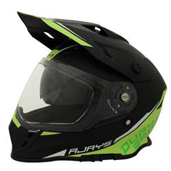 RJAYS DAKAR II HELM MATT BLK/HI-VIZ (SM)  [ONC01] #