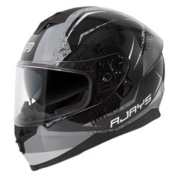 RJAYS DOMINATOR II HELM STRIKE BLK/GRY (XS)  [ONC01] #