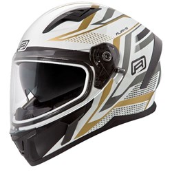 RJAYS APEX III HELM IGNITE WHITE/GOLD (SM)  [ONC01] #