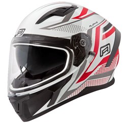 RJAYS APEX III HELM IGNITE WHITE/RED (XS)  [ONC01] #