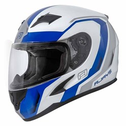 RJAYS GRID HELM GLOSS WHT/BLU (2XL)  [ONC01] #