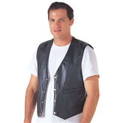 RJAYS LEATHER LACE-UP VEST (SM)  [ONC01] #