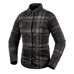 RJAYS REGIMENT 2 SHIRT LADIES BLK/GRY (08) [ONC01]