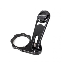 ROKFORM MOTORCYCLE 50MM FORK CLAMP MOUNT KIT BLACK [ONC01] #