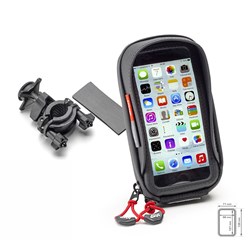 GIVI UNIVERSAL PHONE HOLDER - MEDIUM (IPHONE 6/7/8 - SAM A3/A5) 7cm X 14cm INNER  [ONC01] #