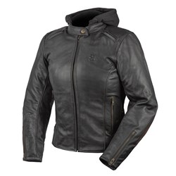 SCORPION TORQUE LEATHER LADIES JKT BLK (10)