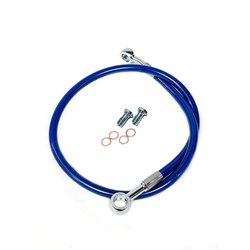 STREAMLINE REAR MX BRAKE LINE BLUE . [ONC01] #