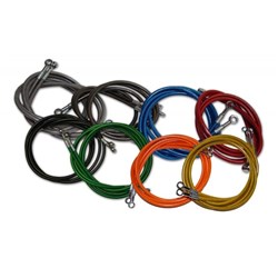 STREAMLINE REAR MX BRAKE LINE RED . [ONC01] #