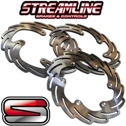 STREAMLINE MX BLADE ROTOR FRONT CR125R 92-94 . [ONC01] #