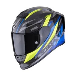 SCORPION EXO EXO-R1 EVO CARBON AIR RUNNER - BLK/BLU/N-YEL (SM)