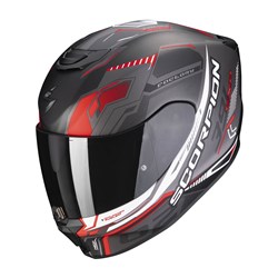 SCORPION EXO EXO-391 HAUT - MATTE BLK/SIL/RED (MD)