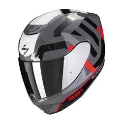 SCORPION EXO EXO-391 AROK - GREY/RED/BLACK (MD)