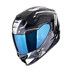 SCORPION EXO 520 EVO AIR RANKA - BLK/WHT/BLU (MD) #