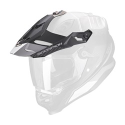 SCORPION EXO S/P - ADF-9000 AIR PEAK VISOR ASSY DESERT MATT BLACK SILVER