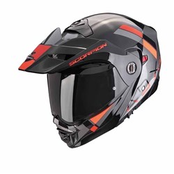 SCORPION EXO ADX-2 GALANE SIL/BLK/RED (MD)
