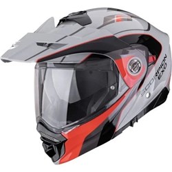 SCORPION EXO ADX-2  KAMPS - GREY/RED (2XL)