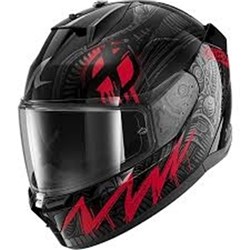 SHARK D-SKWAL 3 SHIEVER BLK/ANT/RED (XS)