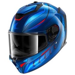 SHARK SPARTAN GT PRO CARBON MEKARIUM BLU/ORG (MD)