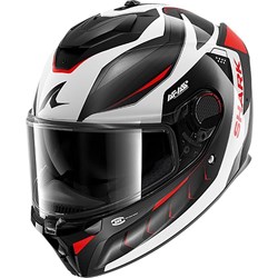 SHARK SPARTAN GT PRO CARBON MEKARIUM SIL/RED (XL)