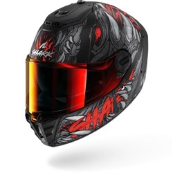 SHARK SPARTAN RS SHAYTAN - MATTE BLK/RED/ANT (SM)