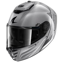 SHARK SPARTAN RS SPEED-TECH SIL/WHT/BLK (XS)