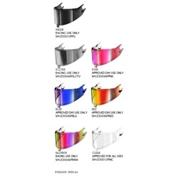 SHARK VIS - SPARTAN GT PRO RS VISOR RAINBOW