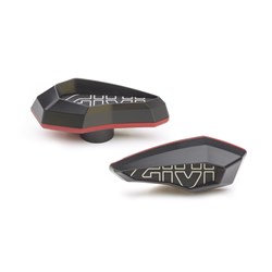 GIVI FRAME SLIDERS RED PAIR (NEEDS SLD_ _ _ _KIT)  [ONC01] #