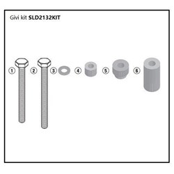 GIVI KIT FOR SLD SLIDER YAM MT-09 17-  [ONC01] #