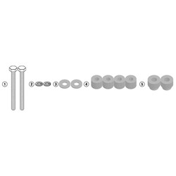 GIVI KIT FOR SLD SLIDER KAW Z900 17-  [ONC01] #