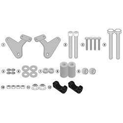 GIVI KIT FOR SLD SLIDER 1290 SDUKE 17-  [ONC01] #