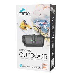 CARDO PACKTALK OUTDOOR BLACK (JBL)