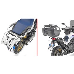 GIVI SPECIFIC REAR RACK - HONDA XL750 TRANSALP 23- (NEEDS PLATE)