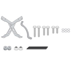 GIVI SPECIFIC REAR RACK - HONDA CL500 23-25 (NEEDS PLATE)