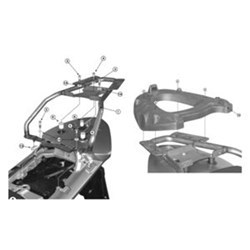 GIVI SPECIFIC REAR RACK MONOKEY - YAMAHA FJR1300 06-20 (PLATE INCLUDED - MAX 10KG)