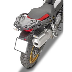 GIVI SPECIFIC REAR RACK - F750GS/F850GS 18- (FOR CAST OEM REAR RACK ONLY) (NEEDS PLATE)