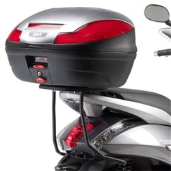 GIVI SPECIFIC MONOLOCK REAR RACK -  PEUGEOT GEOPOLIS 125-400 07-11  (USE WITH MONOLOCK CASE PLATE)  [ONC01] #