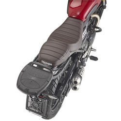 GIVI MONOLOCK SPECIFIC REAR RACK - TRIUMPH SCRAMBLER 400X/SPEED 400 24-  (USE WITH MONOLOCK CASE PLATE)