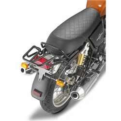 GIVI SPECIFIC MONOLOCK REAR RACK - ROYAL ENFIELD INTERCEPTOR 650 19- / CONTINENTAL 650 GT 20- (USE WITH MONOLOCK CASE PLATE)