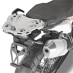 GIVI SPECIFIC REAR RACK - KTM 790 ADV/790 ADV R 19-20/890 ADV 21-/890SMT 23-/HUSQ NORDEN (NEEDS PLATE)