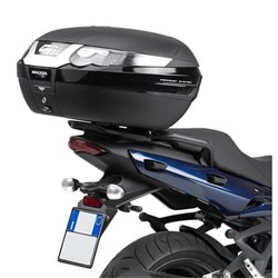 GIVI SPECIFIC MONOKEY ALUMINIUM REAR RACK - TRIUMPH SPRINT GT 1050 10-14 (PLATE INCLUDED)  [ONC01] #
