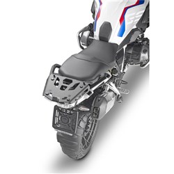 GIVI SPECIFIC BLACK MONOKEY ALUMINIUM REAR RACK - BMW R1200GS 13-18/R1250GS 19- (PLATE INCLUDED)