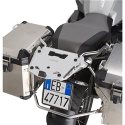 GIVI SPECIFIC MONOKEY ALUMINIUM REAR RACK - BMW R1200GS ADV 14-18/R1250GS ADV 19- (PLATE INCLUDED)