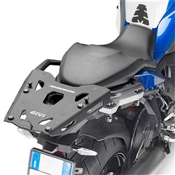 GIVI SPECIFIC MONOKEY ALUMINIUM REAR RACK - BMW S1000XR 20-24 (BLACK PLATE INCLUDED)