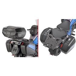 GIVI SPECIFIC MONOKEY ALUMINIUM REAR RACK - BMW R1300RT 26-  (PLATE INCLUDED)