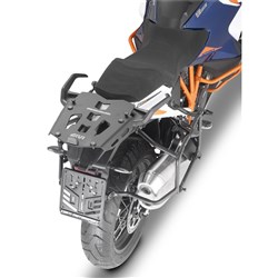 GIVI SPECIFIC MONOKEY ALUMINIUM REAR RACK - KTM 1290 SUPER ADVENTURE S/R 2021- (PLATE INCLUDED)