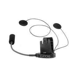 CARDO AUDIO/MIC KIT FOR HALF HELMET Q2/TEAMSET/SOLO #