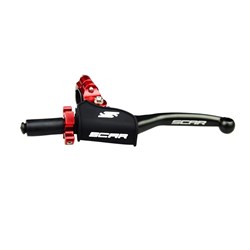 SCAR PIVOT CLUTCH LEVER UNIVERSAL ASSEMBLY WITH RED ADJUSTER