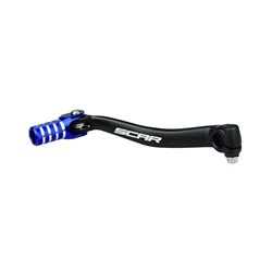 SCAR GEAR LEVER KAWASAKI KXF450 09-15 BLU
